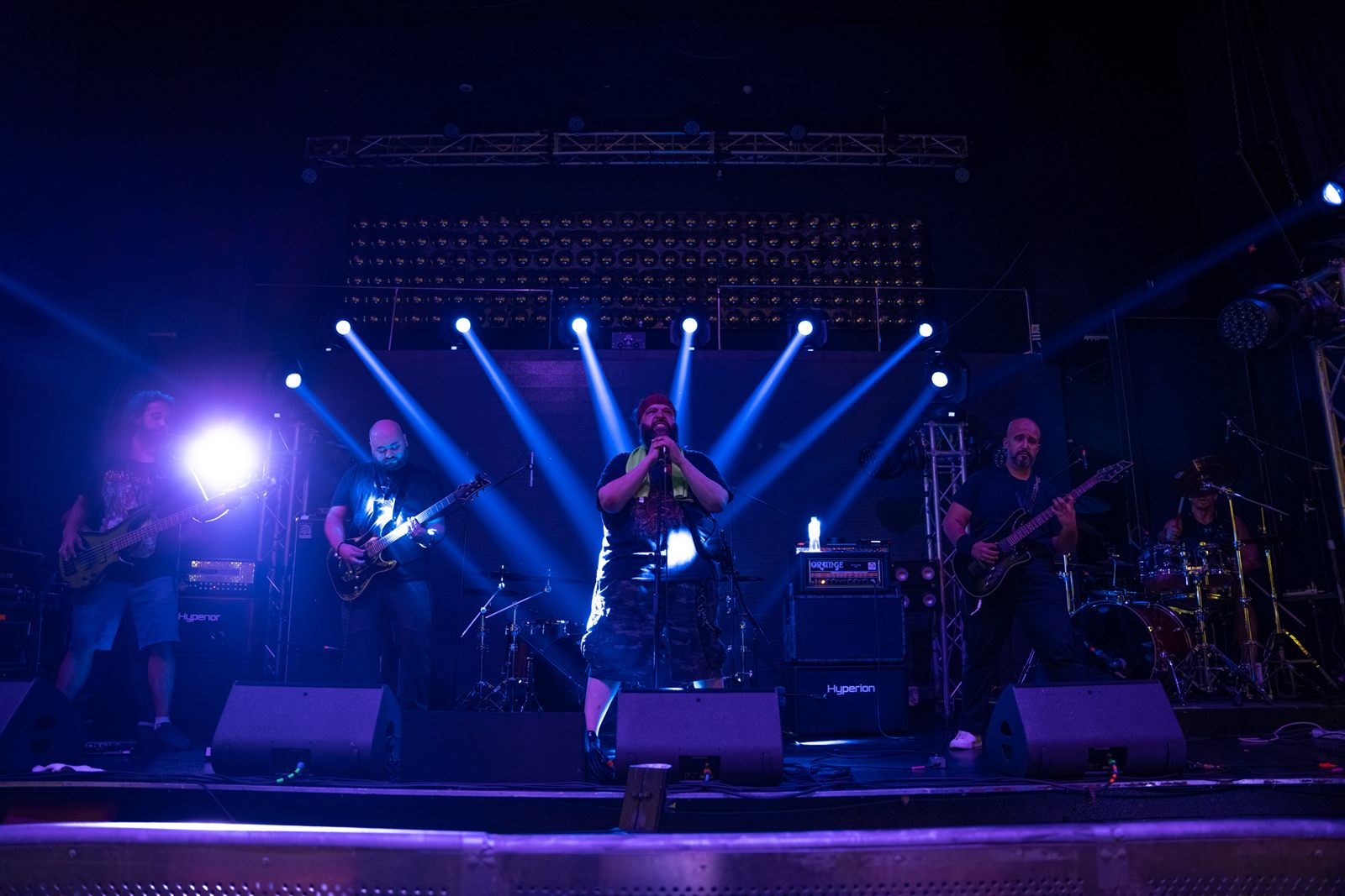 Wastedland performing live in Dubai