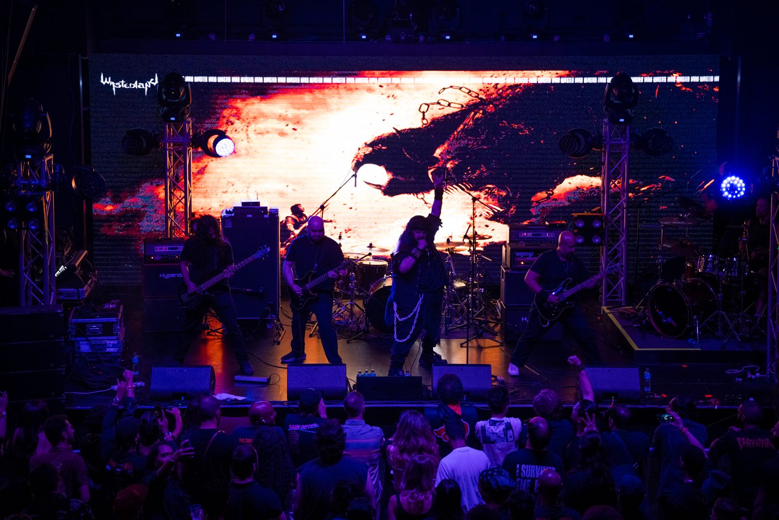 Wastedland performing live in Dubai