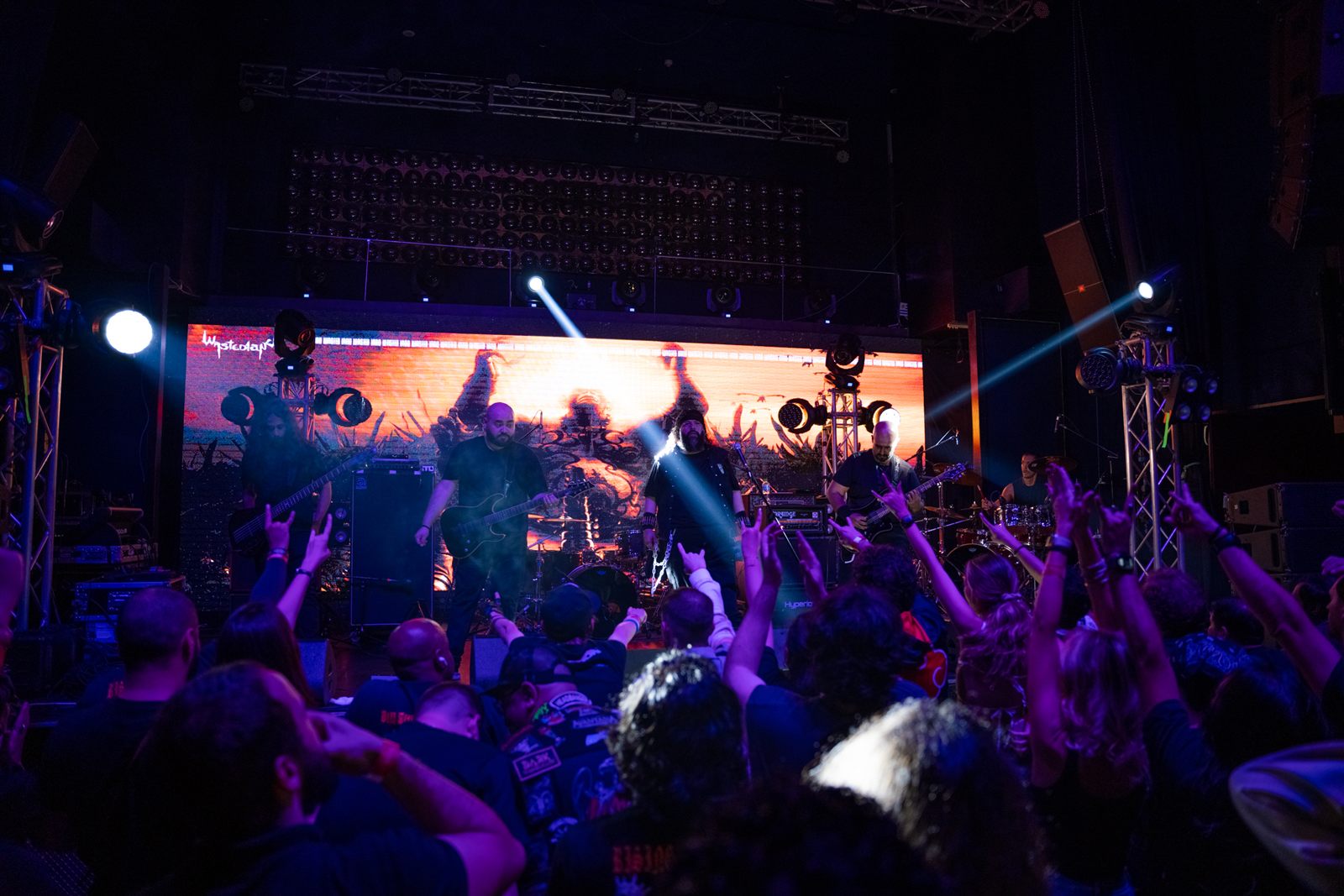 Wastedland performing live in Dubai