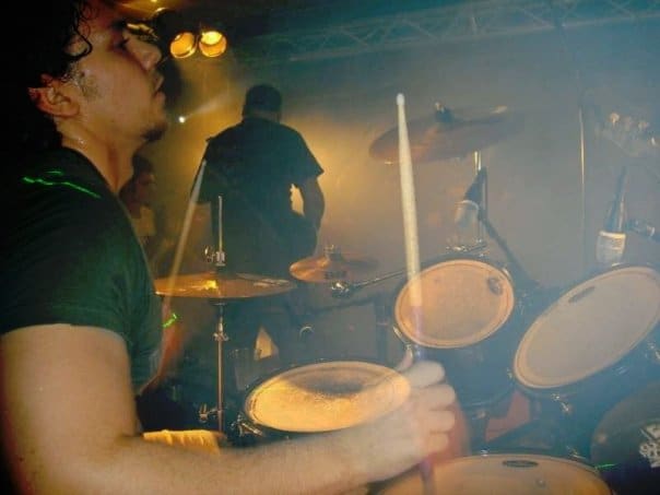 Wastedland performing live at Clash Of Irons II