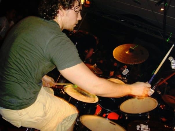 Wastedland performing live at Clash Of Irons II