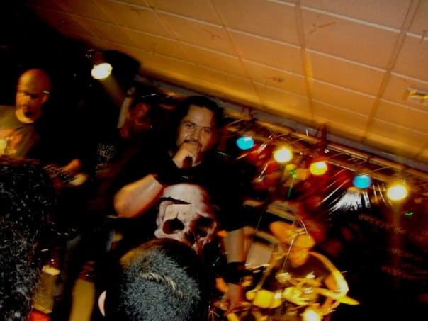 Wastedland performing live at Clash Of Irons II