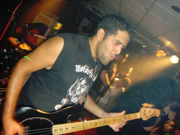Wastedland performing live at Clash Of Irons II