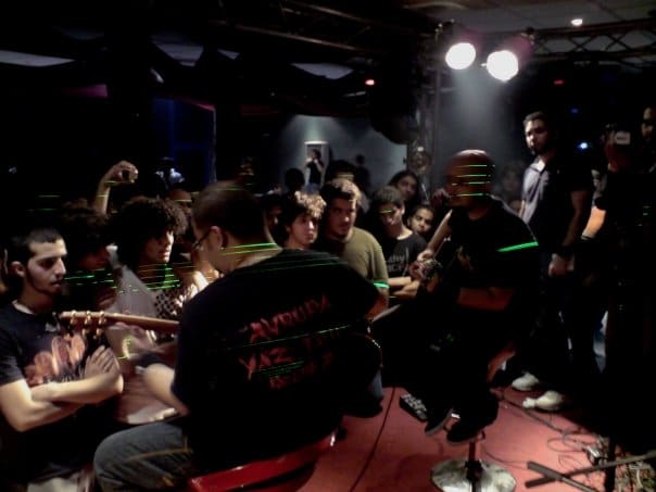 Wastedland performing live at Clash Of Irons II
