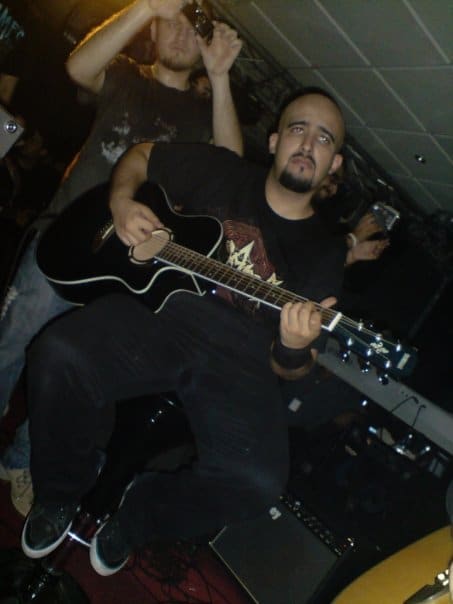 Wastedland performing live at Clash Of Irons II