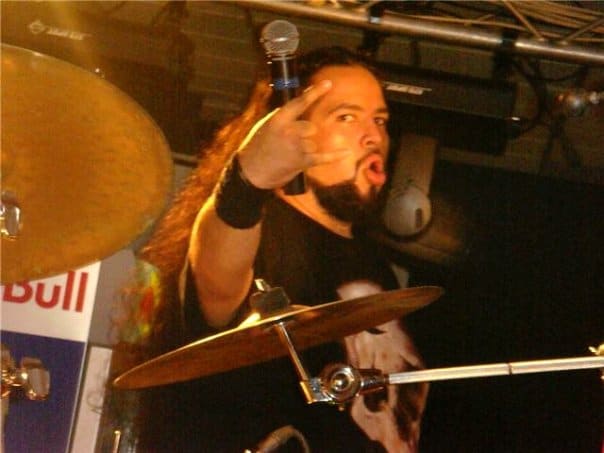 Wastedland performing live at Clash Of Irons II