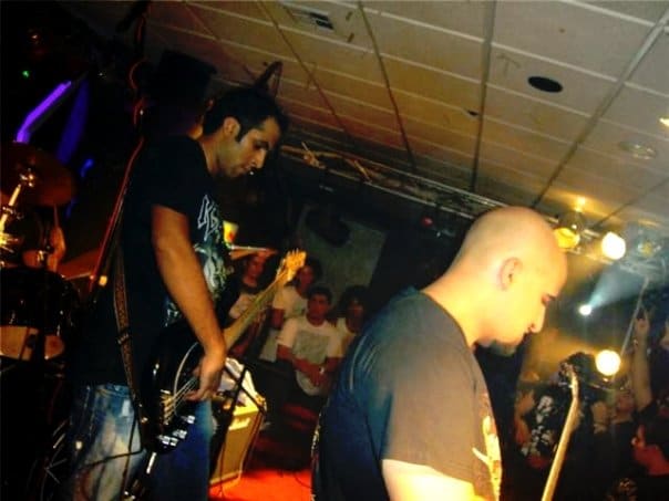 Wastedland performing live at Clash Of Irons II