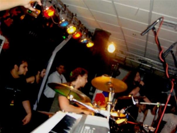 Wastedland performing live at Clash Of Irons II