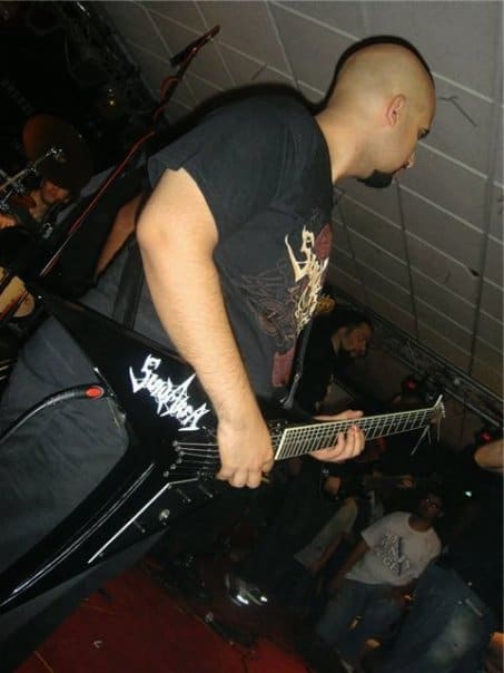 Wastedland performing live at Clash Of Irons II
