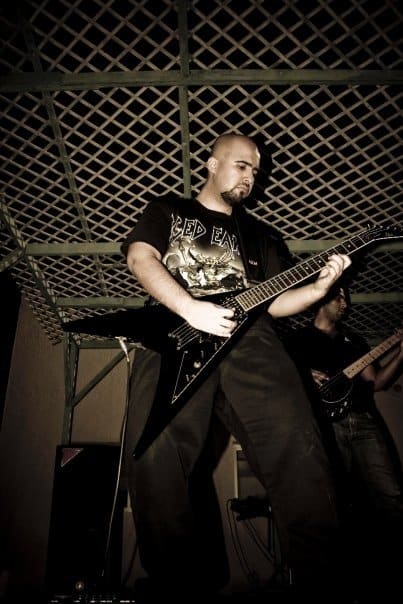 Wastedland performing live at Jeddah Metal Night