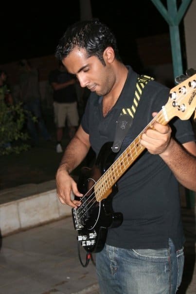 Wastedland performing live at Jeddah Metal Night