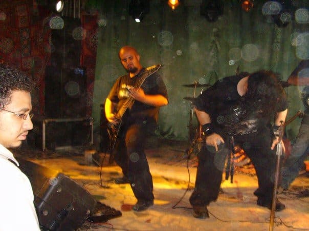 Wastedland performing live at Metal Fest Cairo
