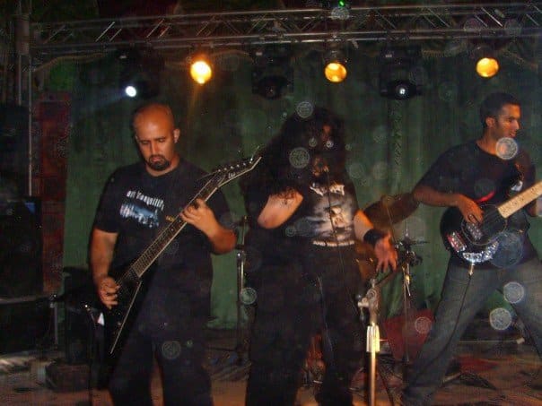 Wastedland performing live at Metal Fest Cairo