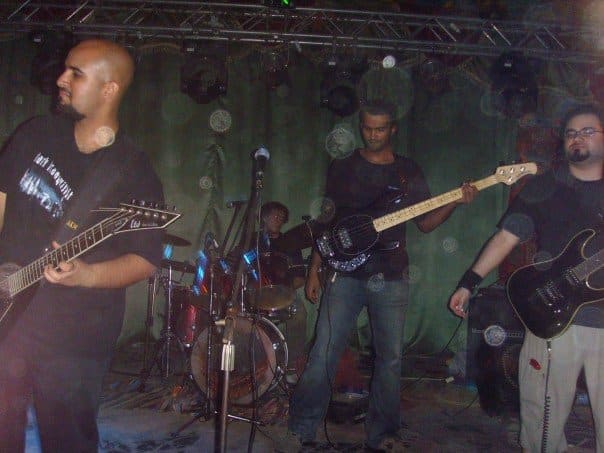 Wastedland performing live at Metal Fest Cairo