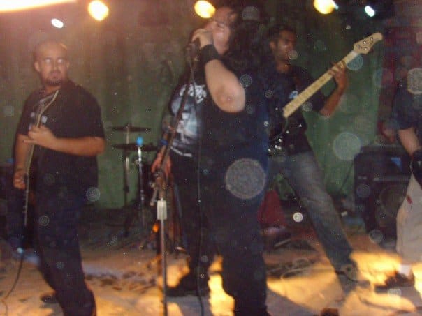 Wastedland performing live at Metal Fest Cairo