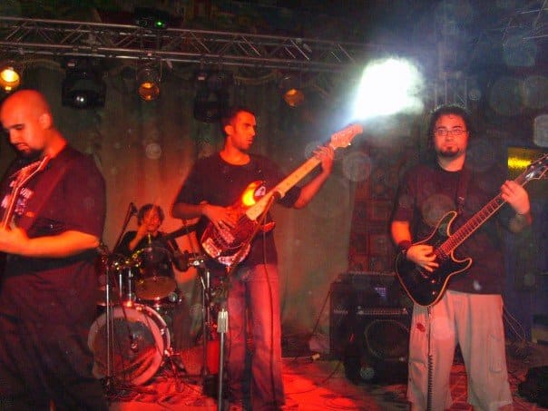 Wastedland performing live at Metal Fest Cairo
