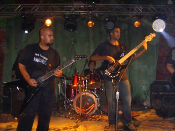 Wastedland performing live at Metal Fest Cairo