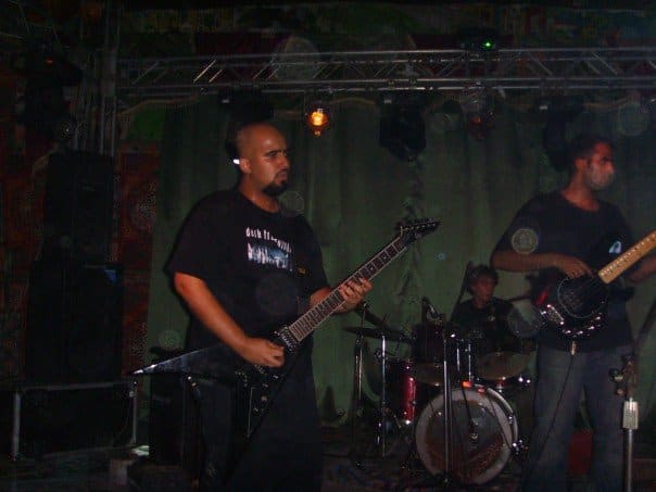 Wastedland performing live at Metal Fest Cairo