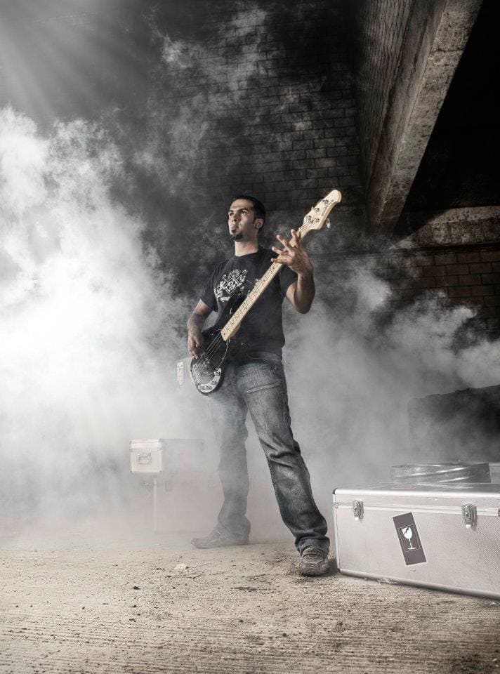 Wastedland — promotional photograph, Early promo