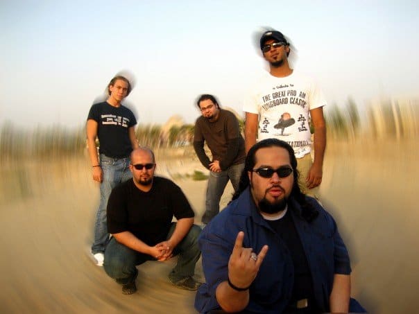 Wastedland — promotional photograph, Early promo