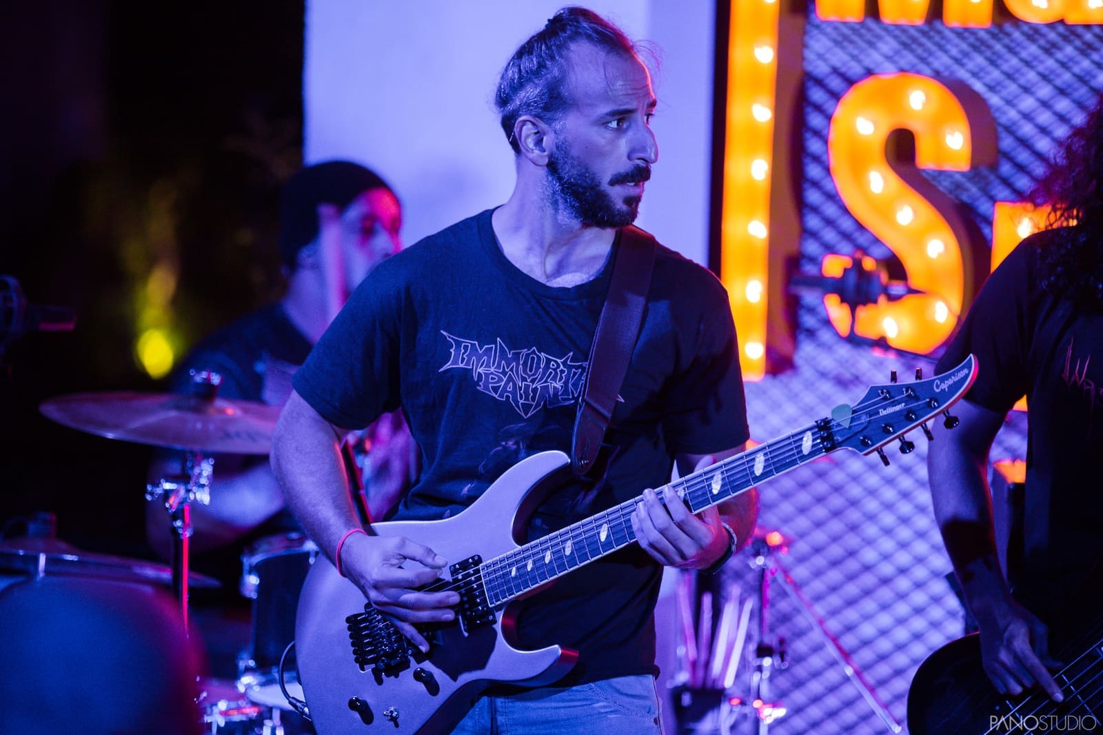 Wastedland performing live at Music Space