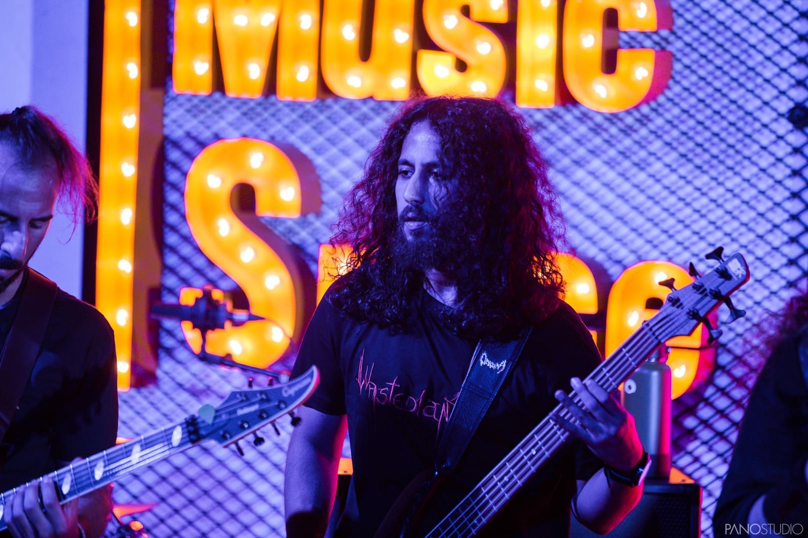 Wastedland performing live at Music Space