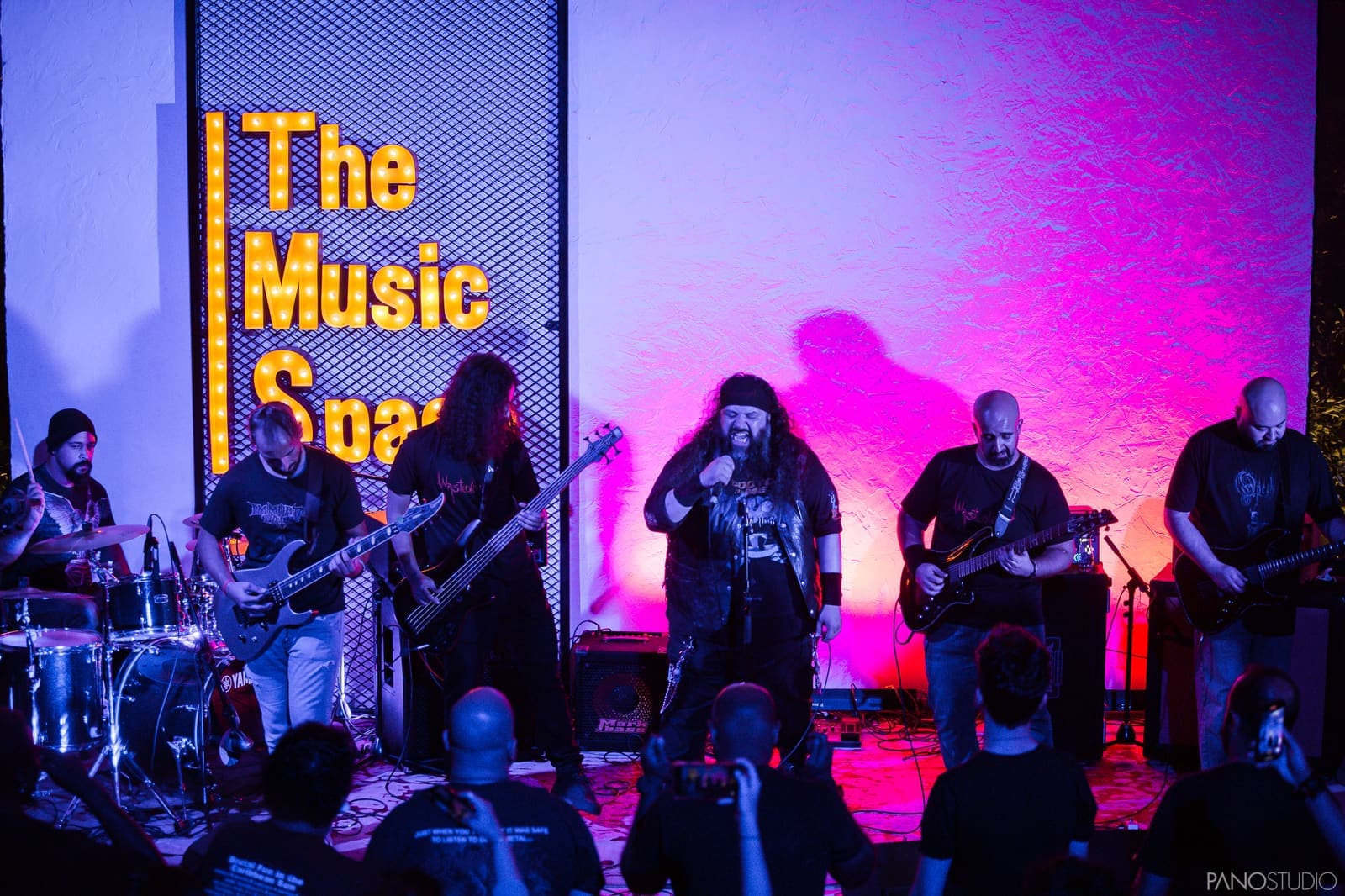 Wastedland performing live at Music Space