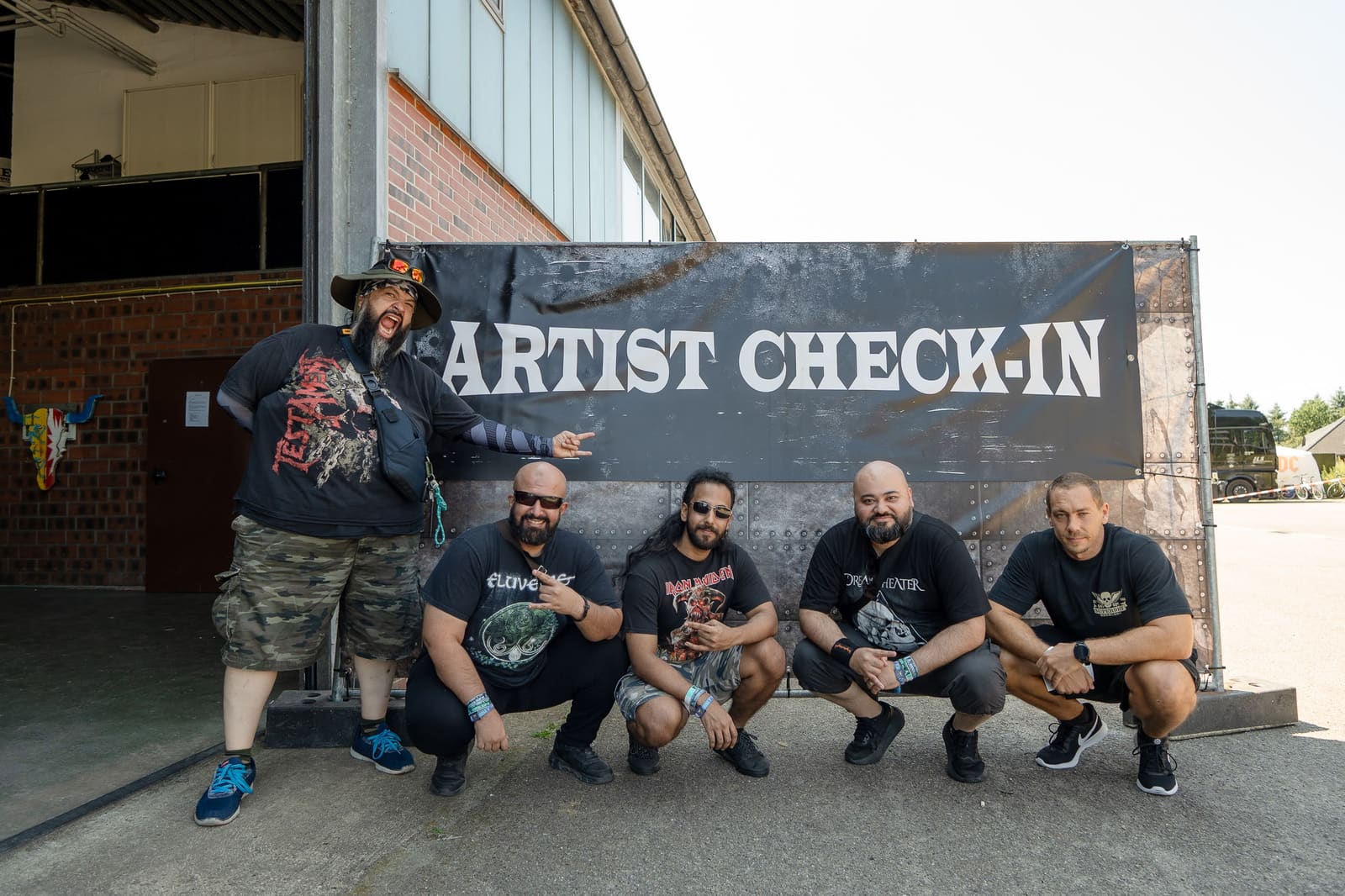 Wastedland performing live at Wacken Open Air