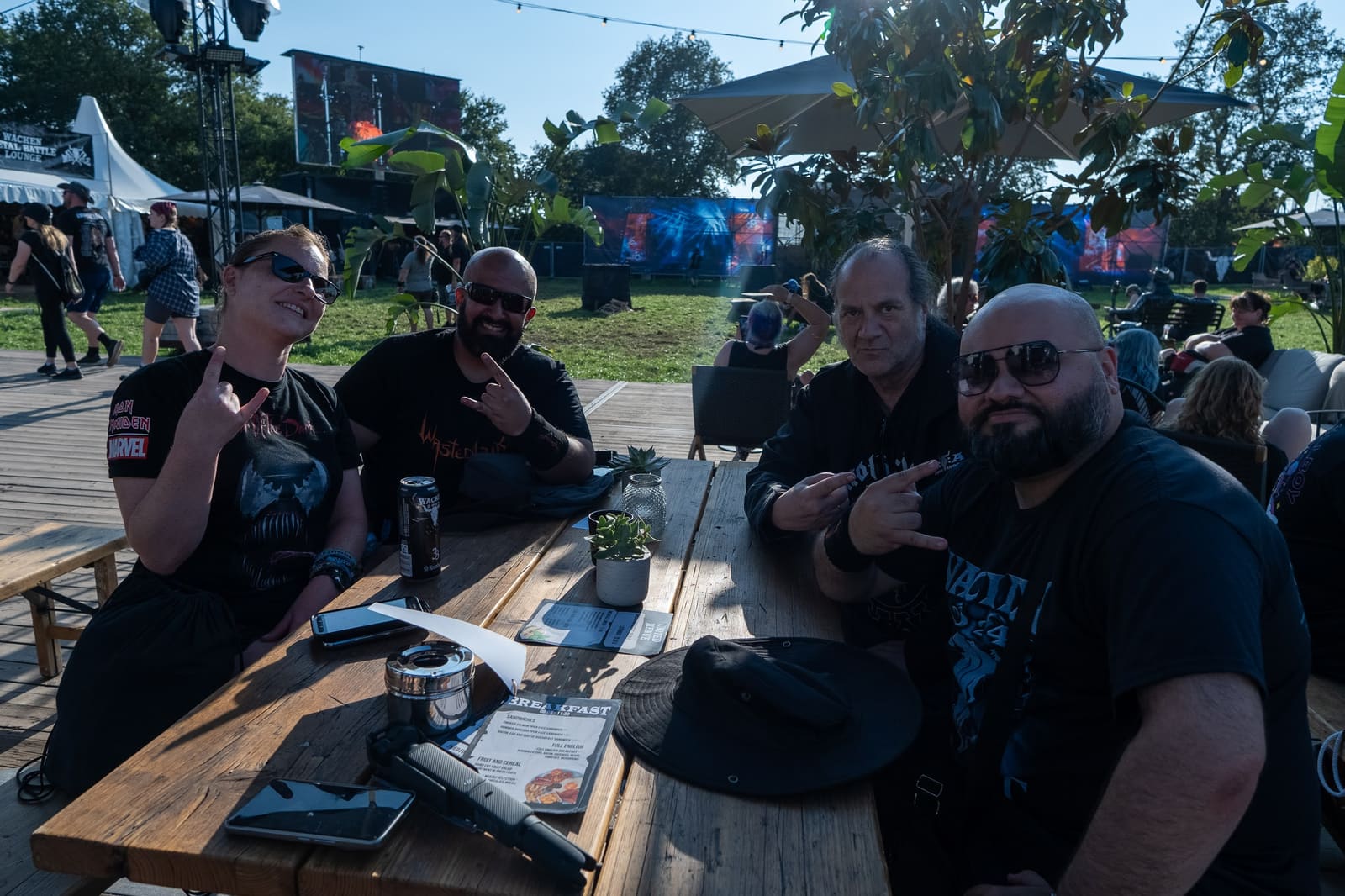 Wastedland performing live at Wacken Open Air
