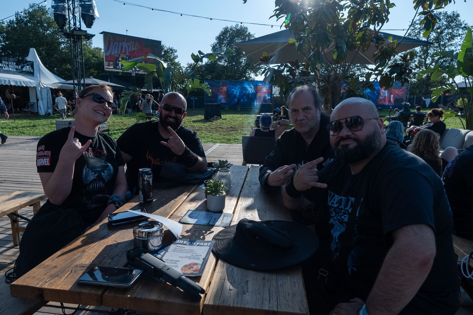 Wastedland performing live at Wacken Open Air
