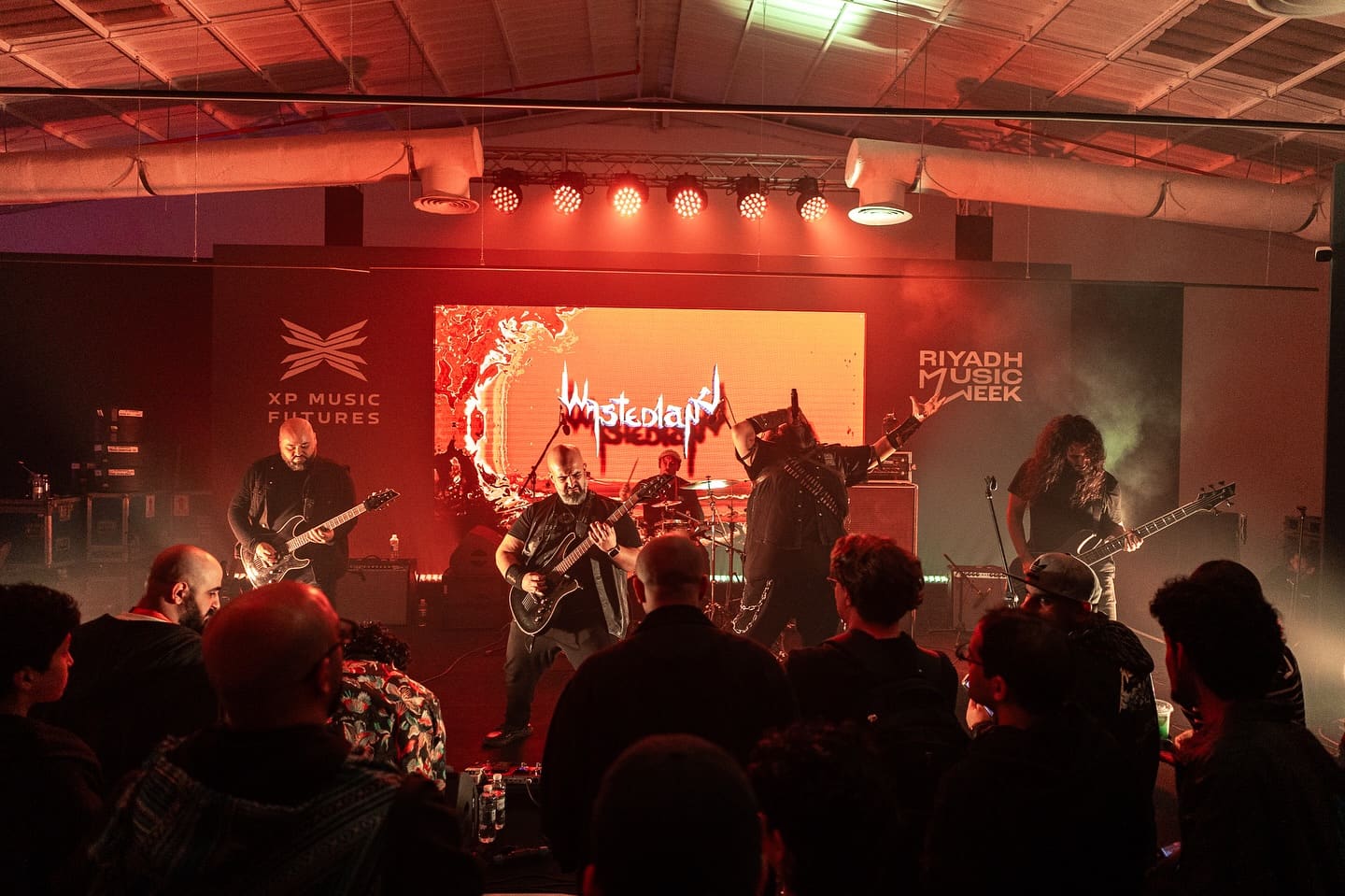 Wastedland performing live at XP Music Futures